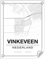 Tuinposter VINKEVEEN (Nederland) - 60x80cm