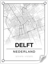 Tuinposter DELFT (Nederland) - 60x80cm