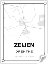 Tuinposter ZEIJEN (Drenthe) - 60x80cm