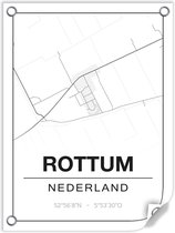 Tuinposter ROTTUM (Nederland) - 60x80cm