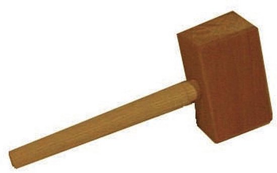 Houten hamer / timmerhamer - 36 cm - Beitelhamer - Klus benodigdheden |  bol.com