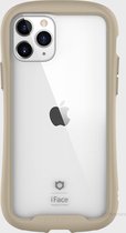 Hardcover met stootrand voor extra bescherming iPhone 11 - Beige - iFace