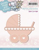 Die - Yvonne Creations - Smiles, Hugs and Kisses - Baby Carriage