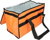 Geisoleerd thuisbezorg eten bezorg tas 26 liter oranje