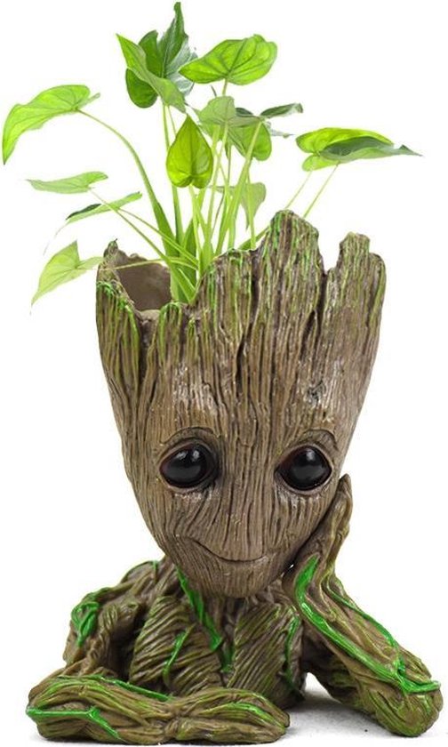 voorbeeld Plasticiteit Ambacht WiseGoods Bloempot Boom - Baby Groot - Plantenpot - Pot voor Planten en  Bloemen -... | bol.com