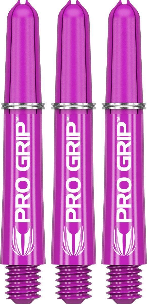 Target Pro Grip Dartshafts - Paars - Short - (1 Set) van Target — afbeelding 2