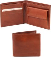 Exclusieve 2 fold leren portemonnee voor mannen met muntenvak (TL140761)