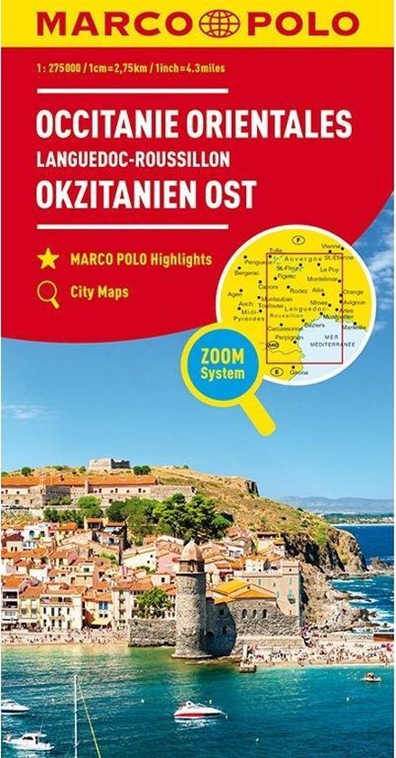Marco Polo Occitanie Oost, Languedoc-Roussilon - cover