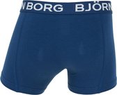 jongens short solid blauw