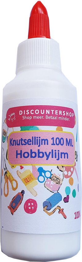 uitbreiden humor Raad Knutsellijm 100ml - Lijm - All purpose glue - Glue - Kinderlijm - Knutselen  - Goedkope... | bol.com