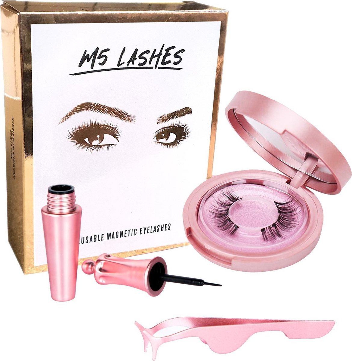 Magnetische Nepwimpers met Eyeliner - Nep Wimpers Eyelashes Extension