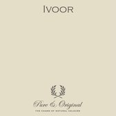 Pure & Original Licetto Afwasbare Muurverf Ivoor 10 L