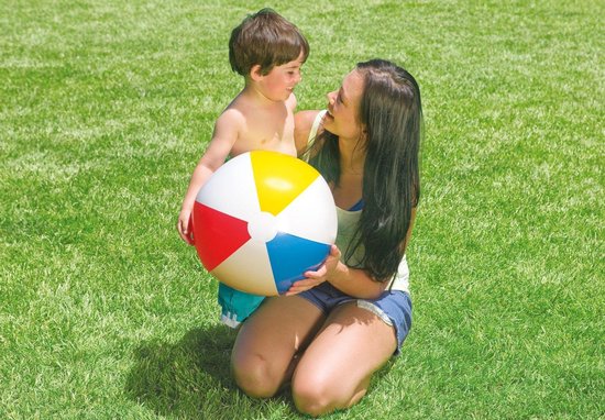 Ballon de plage Intex - lot de 25 - ballon de plage gonflable - 50 cm -  multicolore