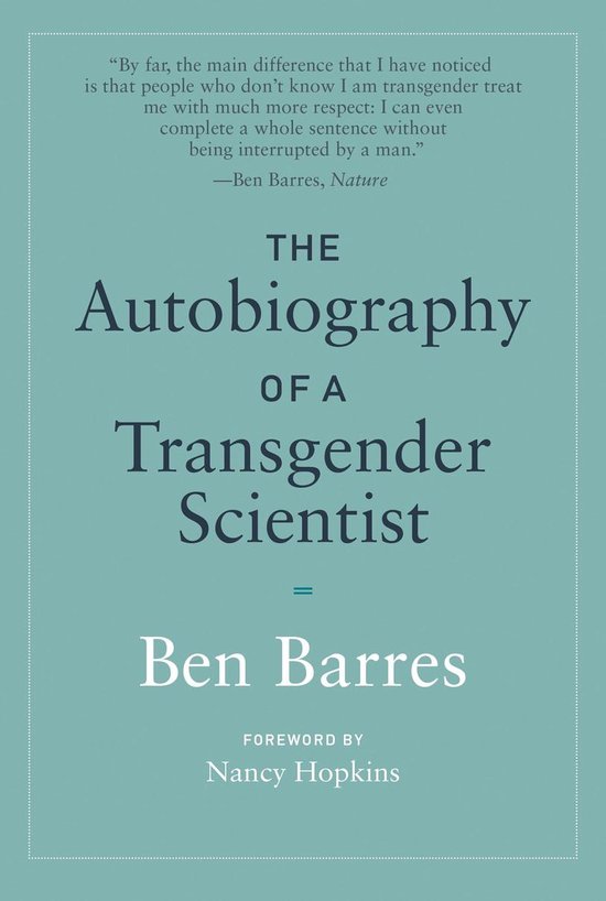 The Autobiography of a Transgender Scientist Mit Press - cover