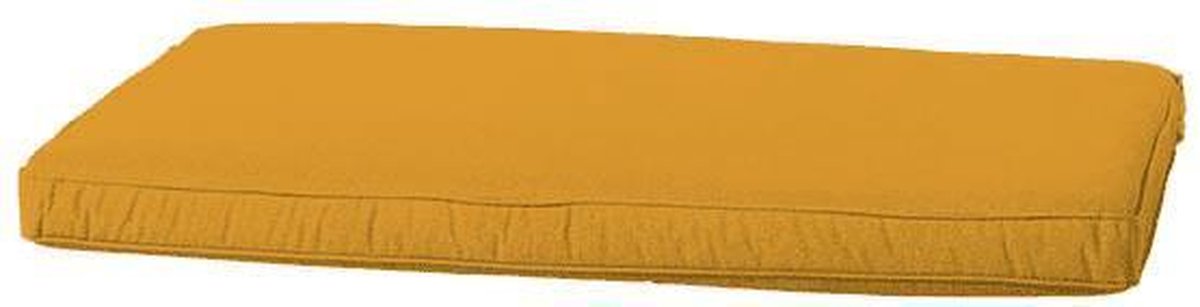 Madison - Panama Geel - Palletkussen - Loungekussen - Zitkussen - 120x80cm - Tuinkussen