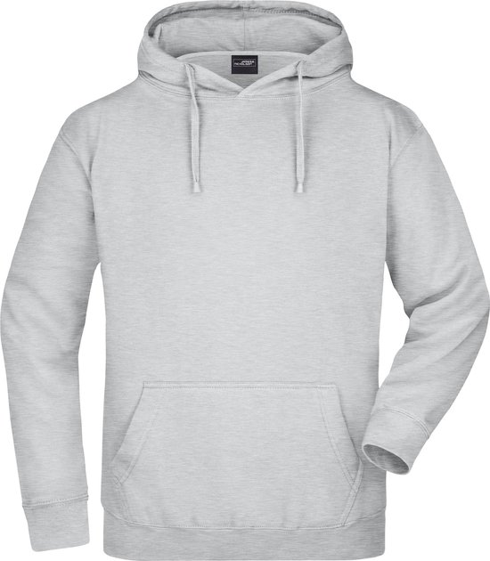 basic hoodie grijs