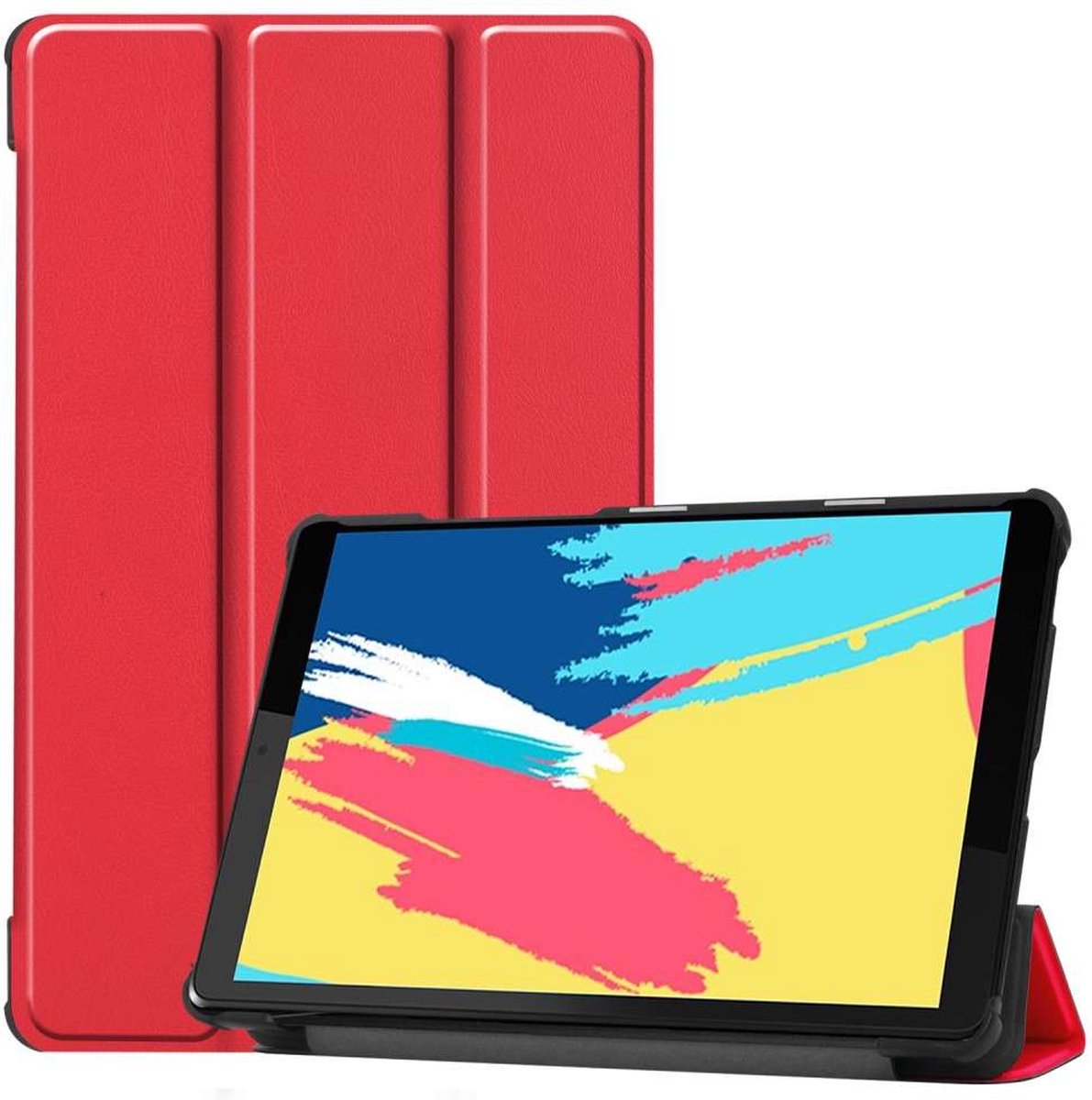 Lenovo Tab M8 FHD Smart Tri-Fold Case - Rood