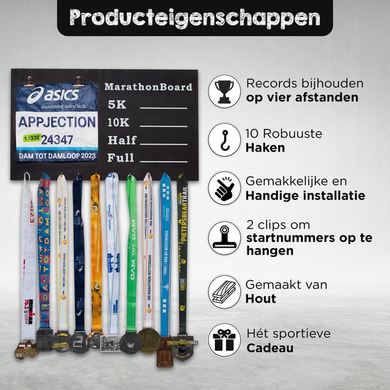 5x originele cadeaus om medailles en loopprestaties thuis een mooi