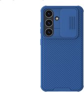 Nillkin Geschikt voor Samsung Galaxy S24 Plus - CamShield Hoesje Camera Slider Blauw