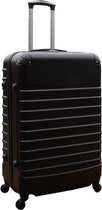 Koffer Vierkant Travelerz ABS - Zwart XL