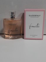 Suddenly Fragrances - Femelle - eau de parfum - Dames - 75 ml.