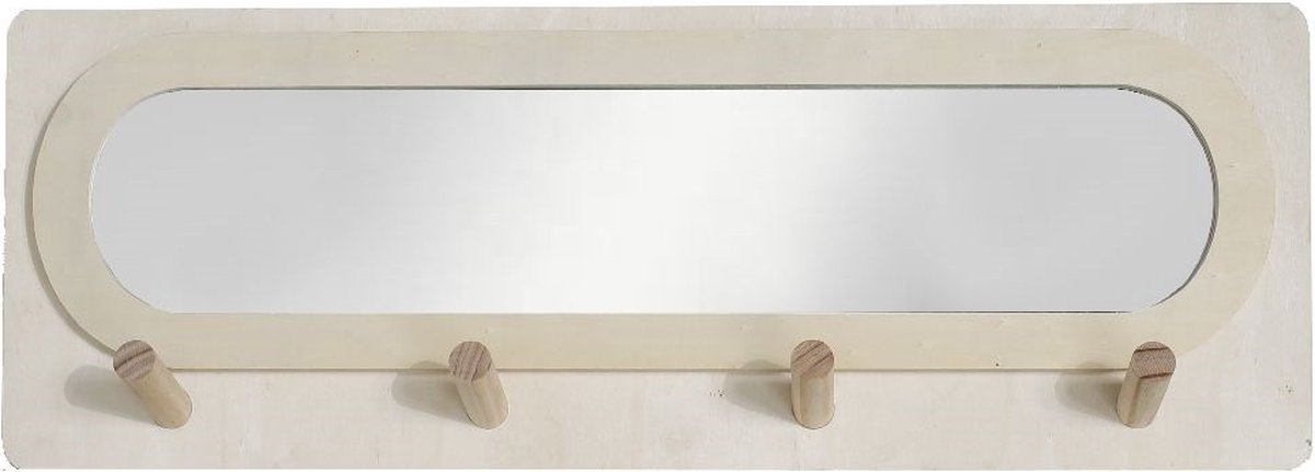 Simplicity entreespiegel met kleerhanger