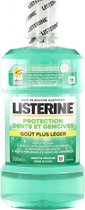 Listerine Mondwater Tand- en Tandvleesbescherming Lichtere Smaak 500 ml