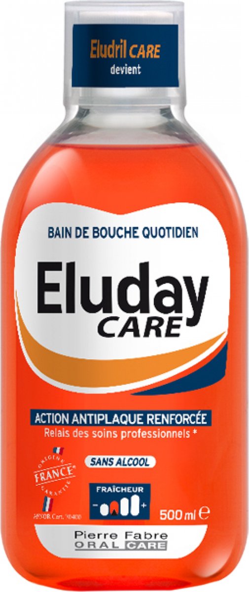 Goedkoopste Pierre Fabre Oral Care Eluday Care Mondwater 500 ml