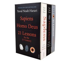 Yuval Noah Harari 21 Lessons, Homo Deus & Sapiens (3 Box Book Set) ENGLISH