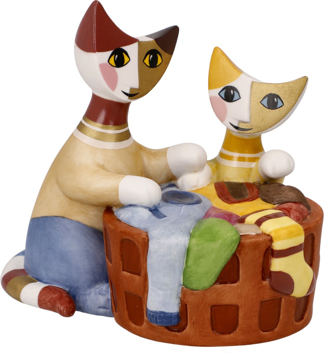 Goebel - Rosina Wachtmeister | Decoratief beeld / figuur Piccoli aiutanti | Porselein - 11cm - 2024