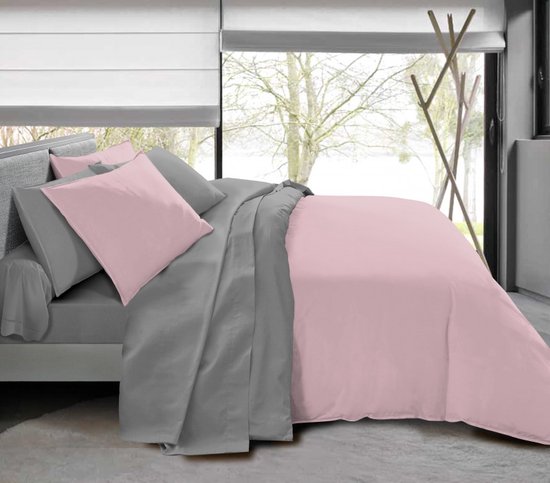 Minnie Mouse, eenpersoons bedlaken, hoeslaken, kussensloop, roze, Disney, 100% katoen, officieel product