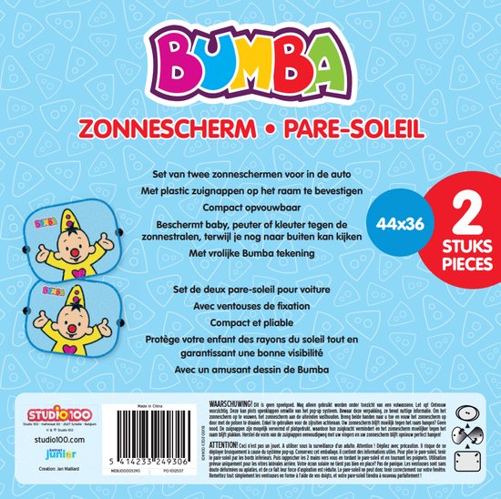 Bumba autozonnescherm - twee stuks van Bumba — afbeelding 2