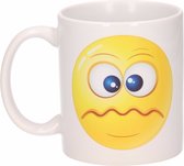 Schele smiley mok / beker 300 ml