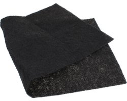 filtre à charbon 47x97cm (250 g / m�) 1er.