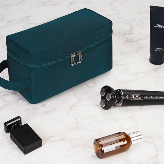 Trousse De Toilette De Voyage Pour Hommes, Trousse De Rasage Imperméable, Trousse De