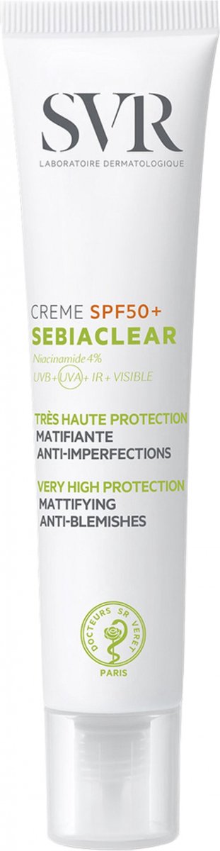 Zonnebrandcrème SVR Sebiaclear Anti-Imperfecties Talgregulerende (40 ml)