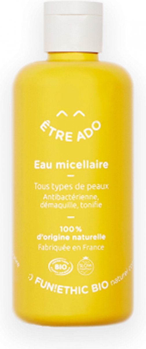Pit&Pit Micellair water antibacterieel bio tegen puistjes 250 ml Micellair water antiseptisch 100% natuurlijk micellair water