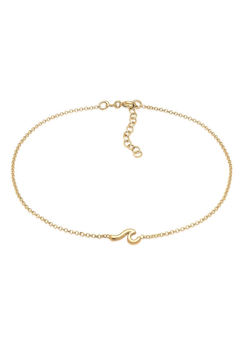 Elli - Enkelbanden - Dames Enkelbandje hanger golf maritiem basis in 925 sterling zilver - Dames