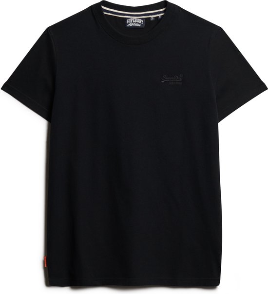T-shirt Homme Superdry VINTAGE LOGO EMB TEE - Zwart - Taille 2XL