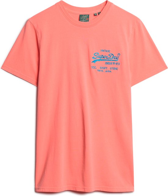 Superdry NEON VL T-SHIRT Homme - Rose - Taille XL