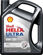 Shell Helix Ultra Professional AS-L 0w20 motorolie 5 liter