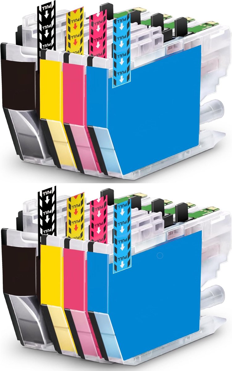Huismerk geschikt voor Brother LC-3213 XL Inktpatronen (8X) - MFC/DCP - J572DW - J895DW - J491DW - J890DW