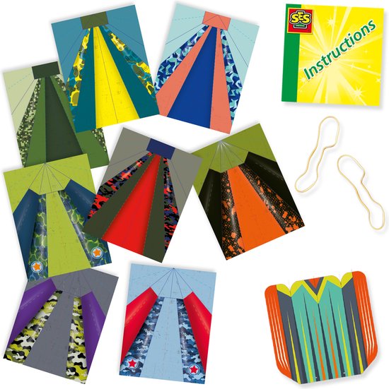 BOX CANDIY Origami Vliegtuig Knutselset Voor Kinderen I Maak 40 Kleurrijke Papieren Vliegtuigen Met Vouwpatronen Stickers Standaard Opbergdoos Creatieve Knutselbox Instructies 3270411258