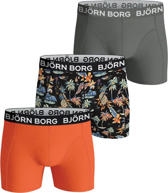 Bjorn Borg Jongens Boxershort 3p Core Maat 134-140 Mannen