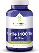 Vitakruid - Visolie 1400 TG® Sport met D3 - 90st