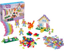 Plus-Plus Learn to Build pastel 600 delige bouwset - 5009 - Bouwspeelgoed - Constructiespeelgoed - Set met bouwstenen - Vanaf 5 jaar