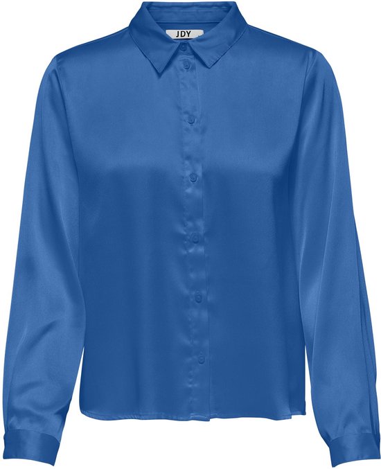 Jacqueline de Yong Blouse Jdyfifi L/s Shirt Wvn Noos 15203504 Directoire Blue Taille Femme - W38