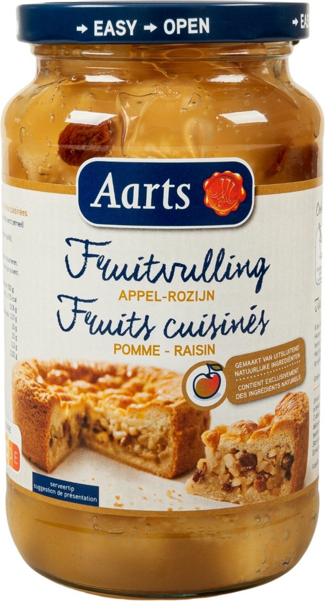 Aarts Fruitvulling appel rozijn - 58 cl