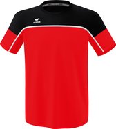 ERIMA Change T-Shirt Kind Rood-Zwart-Wit Maat 140