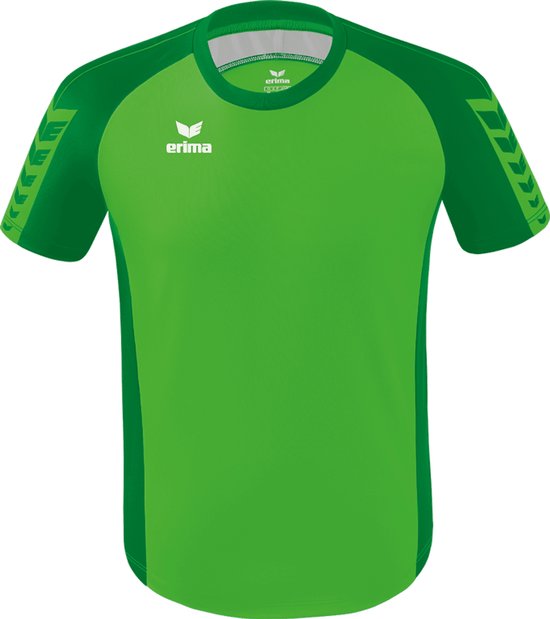 Erima Six Wings Shirt Korte Mouw Kinderen - Green / Smaragd | Maat: 164